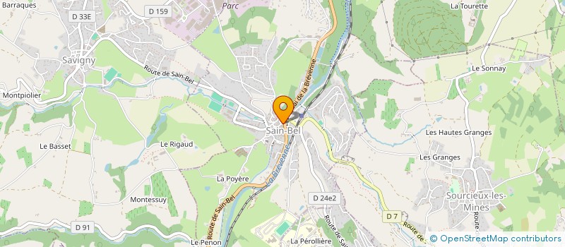 localisation de l'entreprise COMMUNE DE SAVIGNY  SAVIGNY