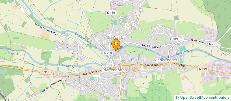 localisation de l'entreprise COMMUNE DE SCHALKENDORF  SCHALKENDORF