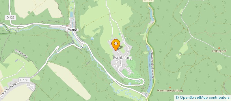 localisation de l'entreprise COMMUNE DE SCHOENBOURG  SCHNBOURG