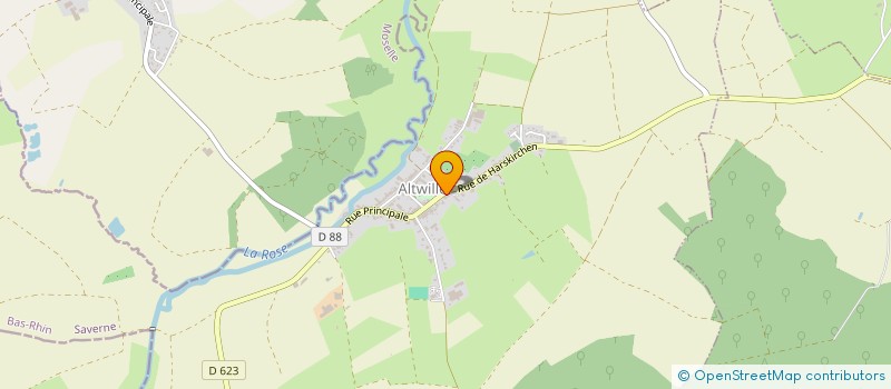 localisation de l'entreprise COMMUNE DE SCHOPPERTEN  SCHOPPERTEN