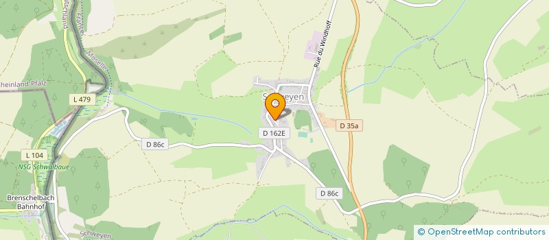 localisation de l'entreprise COMMUNE DE SCHWEYEN  SCHWEYEN