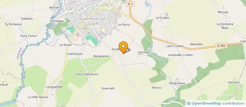 localisation de l'entreprise COMMUNE DE SEGLIEN  SEGLIEN