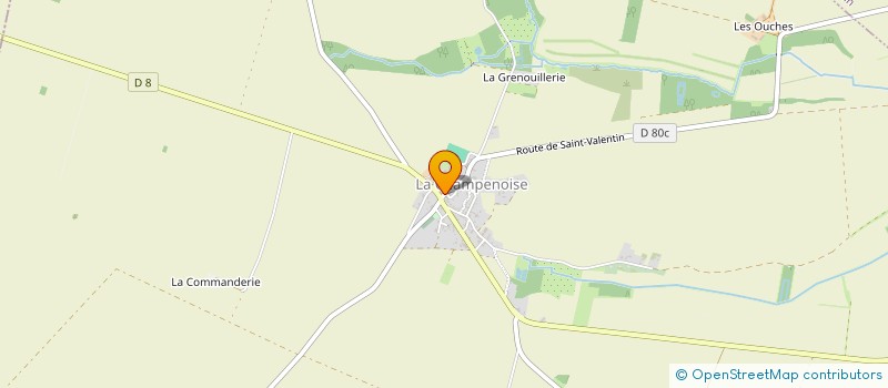 localisation de l'entreprise COMMUNE DE SEGRY à SEGRY