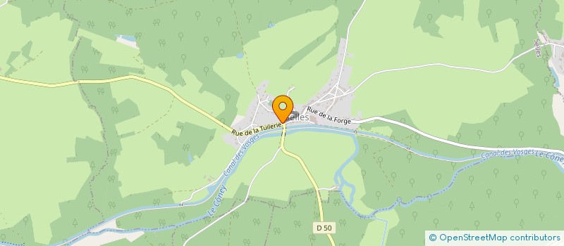 localisation de l'entreprise COMMUNE DE SELLES  SELLES