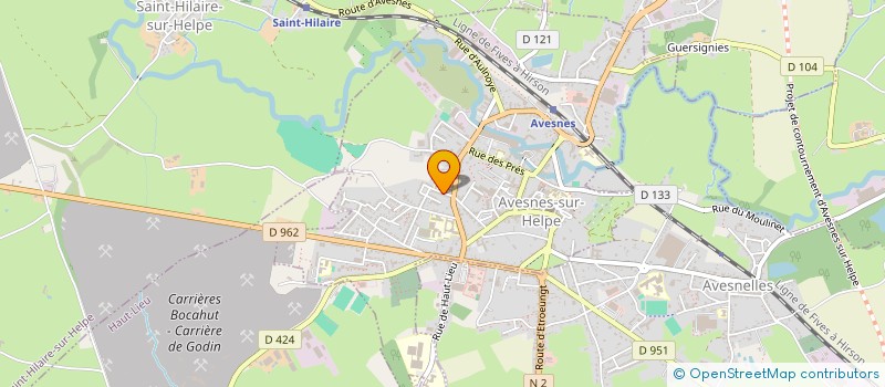 localisation de l'entreprise COMMUNE DE SEMOUSIES à SEMOUSIES