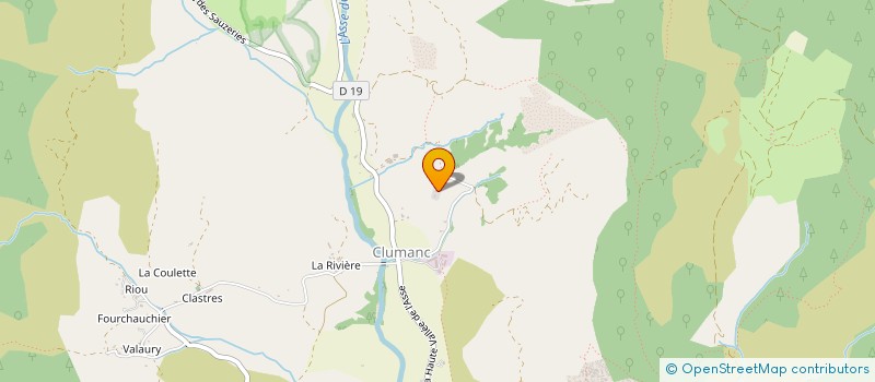 localisation de l'entreprise COMMUNE DE SENEZ  SENEZ