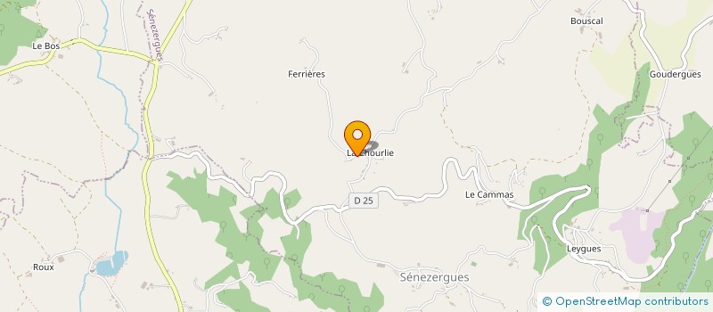 localisation de l'entreprise COMMUNE DE SENEZERGUES à SENEZERGUES