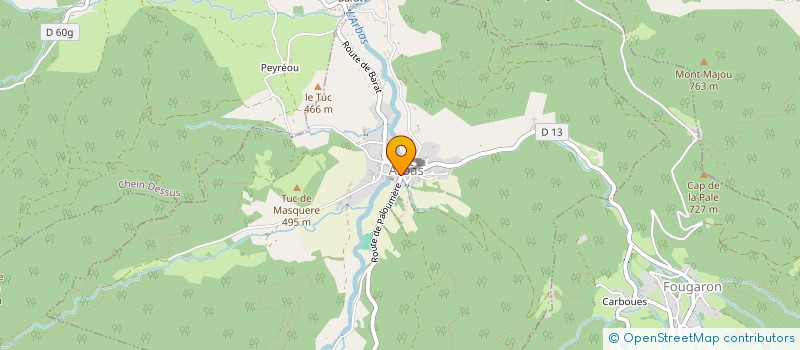 localisation de l'entreprise COMMUNE DE SENGOUAGNET à SENGOUAGNET