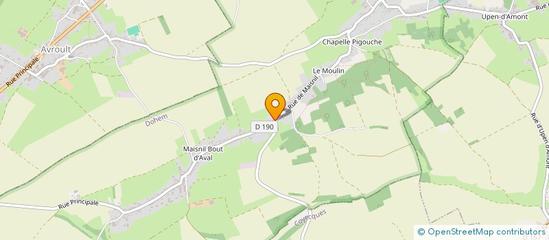 localisation de l'entreprise COMMUNE DE SENINGHEM  SENINGHEM