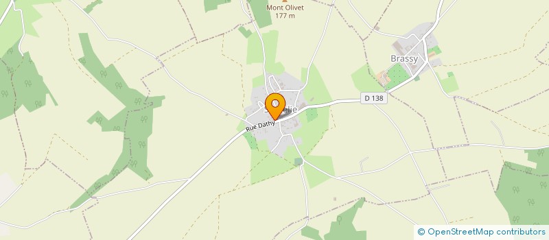 localisation de l'entreprise COMMUNE DE SENTELIE  SENTELIE