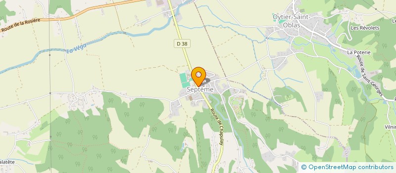 localisation de l'entreprise COMMUNE DE SEPTEME  SEPTEME