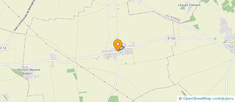 localisation de l'entreprise COMMUNE DE SEREZ  SEREZ