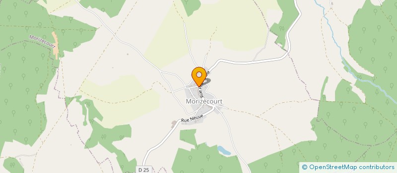 localisation de l'entreprise COMMUNE DE SEROCOURT  SEROCOURT