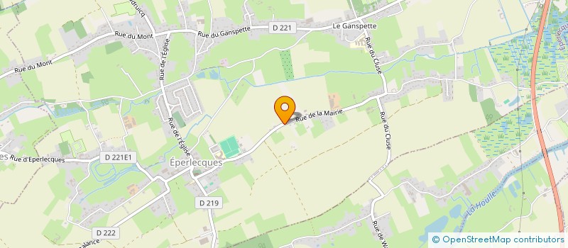 localisation de l'entreprise COMMUNE DE SERQUES  SERQUES