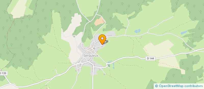 localisation de l'entreprise COMMUNE DE SERQUEUX à SERQUEUX