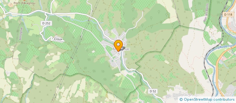 localisation de l'entreprise COMMUNE DE SERRES  SERRES