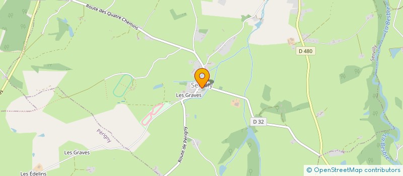 localisation de l'entreprise COMMUNE DE SERVILLY  SERVILLY