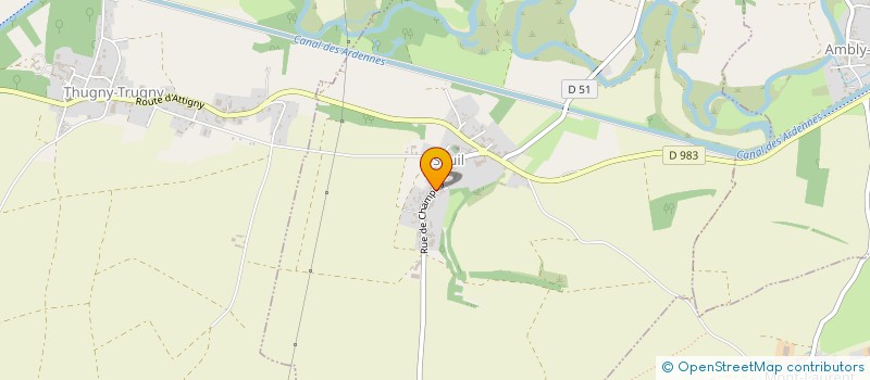 localisation de l'entreprise COMMUNE DE SEUIL  SEUIL