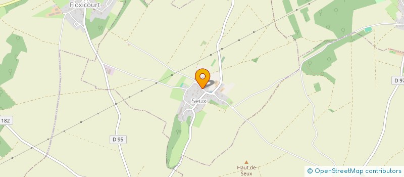 localisation de l'entreprise COMMUNE DE SEUX  SEUX