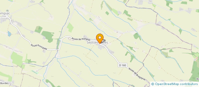 localisation de l'entreprise COMMUNE DE SEYSSES SAVES  SEYSSES-SAVES