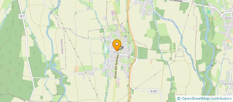 localisation de l'entreprise COMMUNE DE SIARROUY  SIARROUY