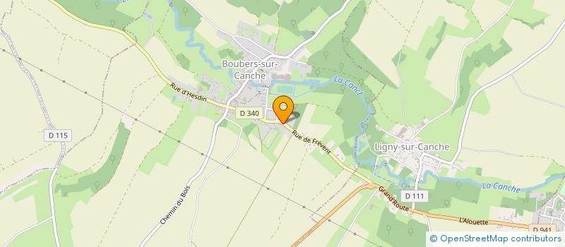 localisation de l'entreprise COMMUNE DE SIBIVILLE  SIBIVILLE