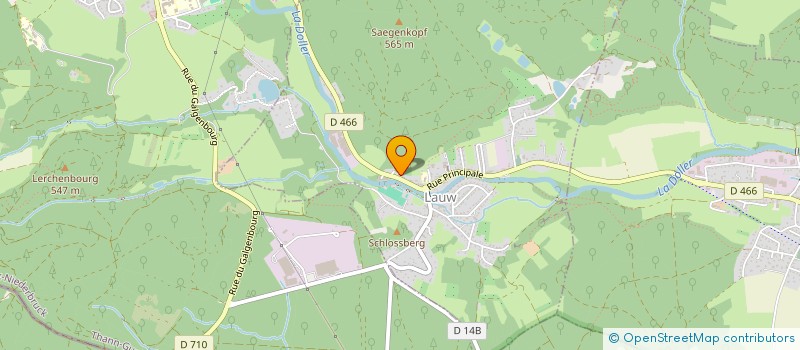 localisation de l'entreprise COMMUNE DE SICKERT  SICKERT