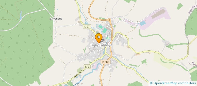 localisation de l'entreprise COMMUNE DE SIGNY L'ABBAYE  SIGNY L'ABBAYE
