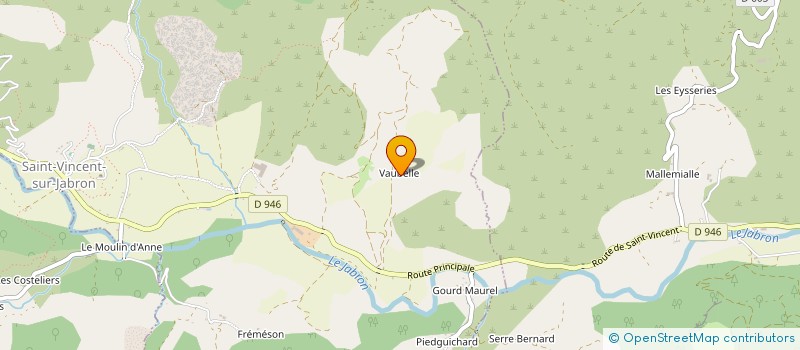 localisation de l'entreprise COMMUNE DE SIGOYER  SIGOYER