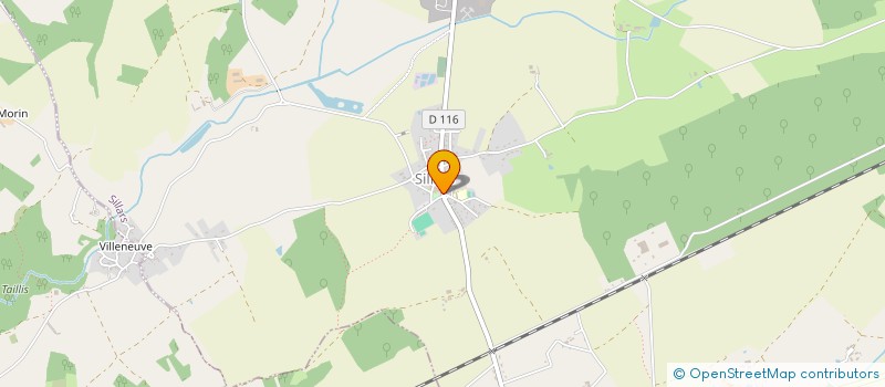 localisation de l'entreprise COMMUNE DE SILLARS  SILLARS