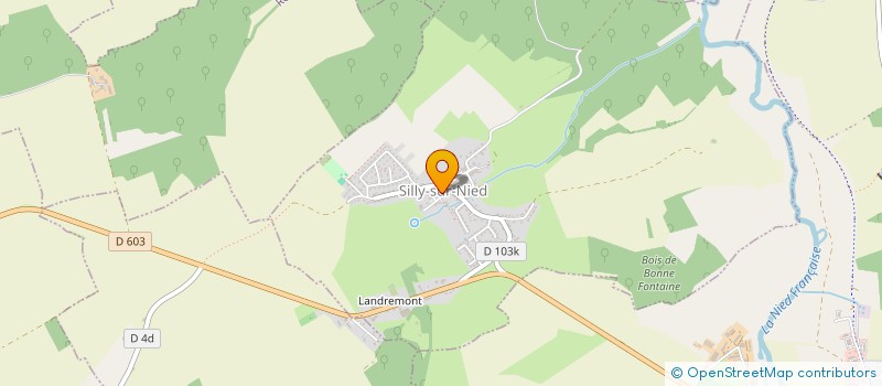 localisation de l'entreprise COMMUNE DE SILLY SUR NIED  SILLY-SUR-NIED
