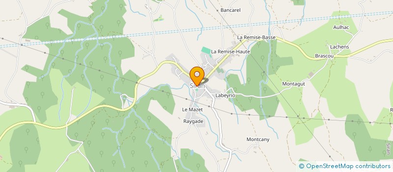 localisation de l'entreprise COMMUNE DE SIRAN à SIRAN