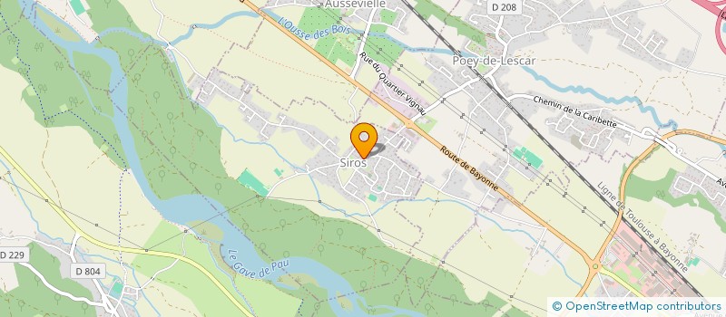 localisation de l'entreprise COMMUNE DE SIROS  SIROS