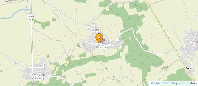 localisation de l'entreprise COMMUNE DE SOGNOLLES EN MONTOIS  SOGNOLLES-EN-MONTOIS