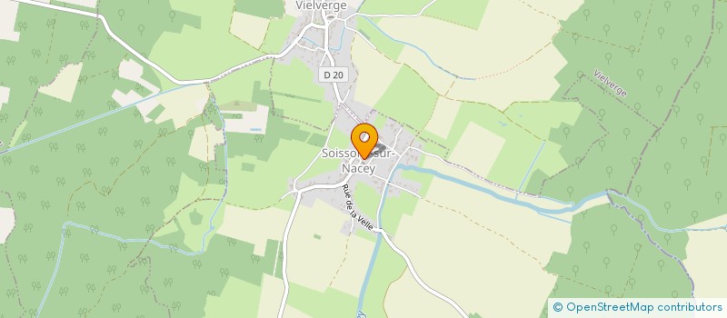 localisation de l'entreprise COMMUNE DE SOISSONS SUR NACEY  SOISSONS-SUR-NACEY