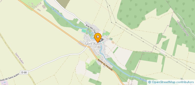 localisation de l'entreprise COMMUNE DE SOLIGNY LES ETANGS  SOLIGNY-LES-ETANGS