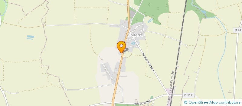 localisation de l'entreprise COMMUNE DE SOLTERRE à SOLTERRE