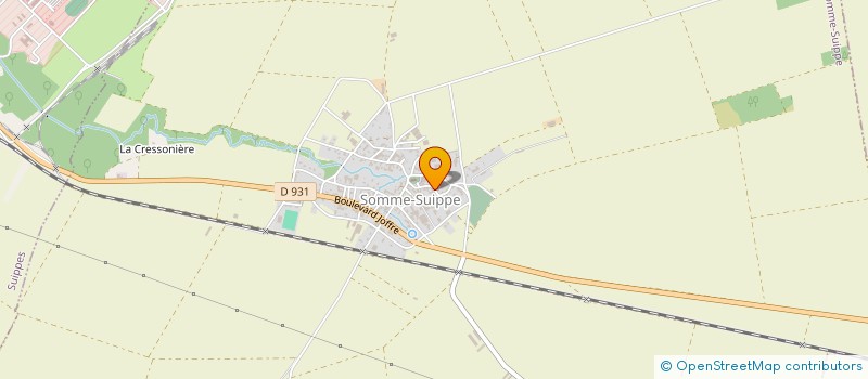 localisation de l'entreprise COMMUNE DE SOMME SUIPPE  SOMME-SUIPPE