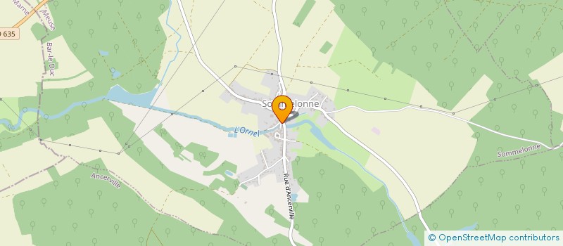 localisation de l'entreprise COMMUNE DE SOMMELONNE à SOMMELONNE
