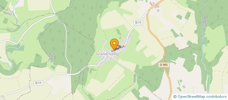 localisation de l'entreprise COMMUNE DE SORCY BAUTHEMONT  SORCY-BAUTHEMONT