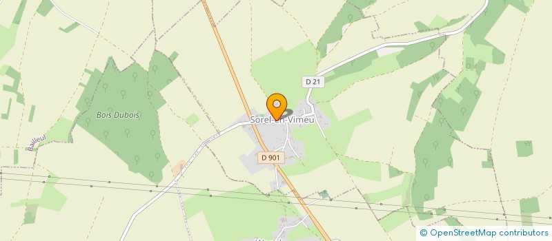localisation de l'entreprise COMMUNE DE SOREL EN VIMEU  SOREL-EN-VIMEU