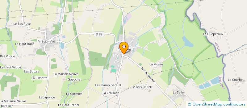 localisation de l'entreprise COMMUNE DE SOUGEAL  SOUGEAL