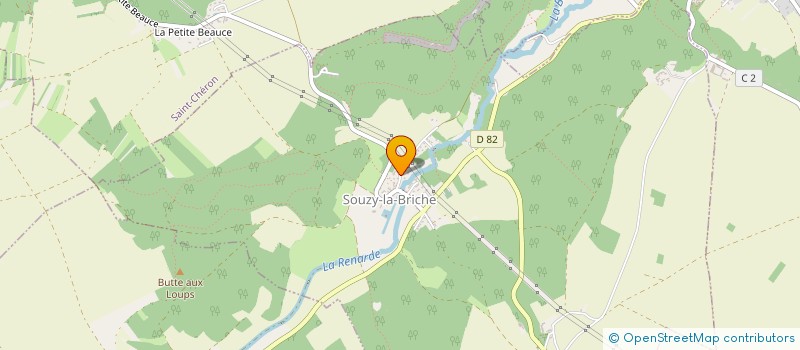 localisation de l'entreprise COMMUNE DE SOUZY LA BRICHE  SOUZY-LA-BRICHE