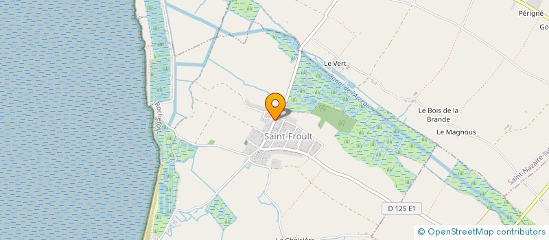 localisation de l'entreprise COMMUNE DE ST FROULT  SAINT-FROULT