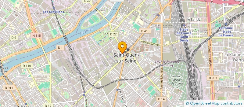 localisation de l'entreprise COMMUNE DE ST OUEN-SUR-SEINE à SAINT-OUEN-SUR-SEINE
