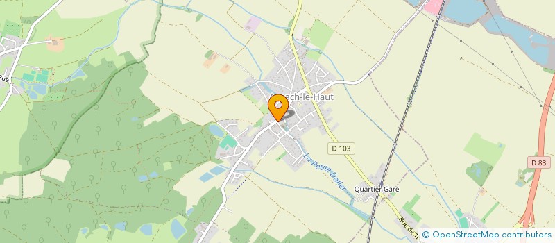 localisation de l'entreprise COMMUNE DE STEINBACH  STEINBACH