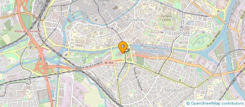 localisation de l'entreprise COMMUNE DE STRASBOURG à STRASBOURG