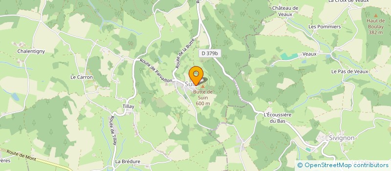 localisation de l'entreprise COMMUNE DE SUIN  SUIN