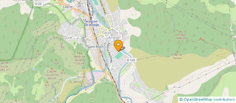 localisation de l'entreprise COMMUNE DE SURBA à SURBA