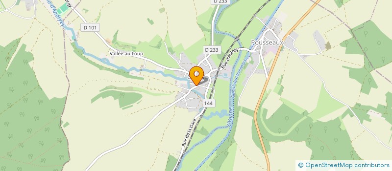 localisation de l'entreprise COMMUNE DE SURGY  SURGY